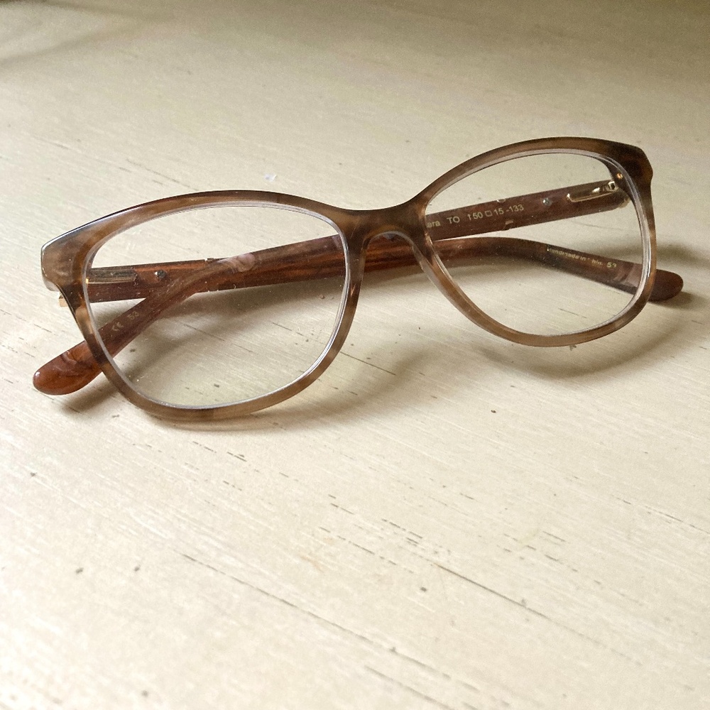 Vera Wang Zaara Tortoise Eyeglasses